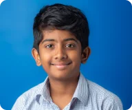Saketaram Manikantan of MYP 7A scores at Cathedral Hackathon