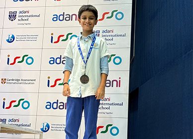 Bronze & Beyond for Ahaan!