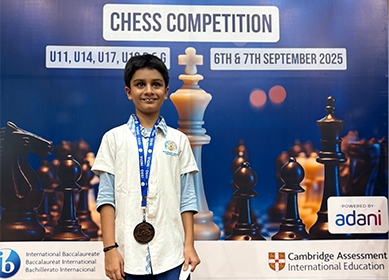 Bronze & Beyond for Ahaan!