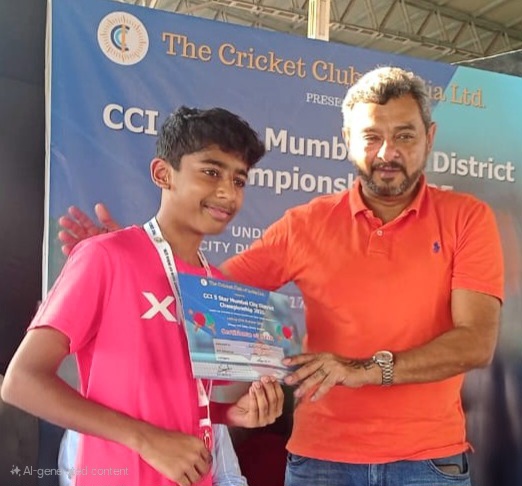 Bronze for Nikhil at the CCI Tennis Championship!