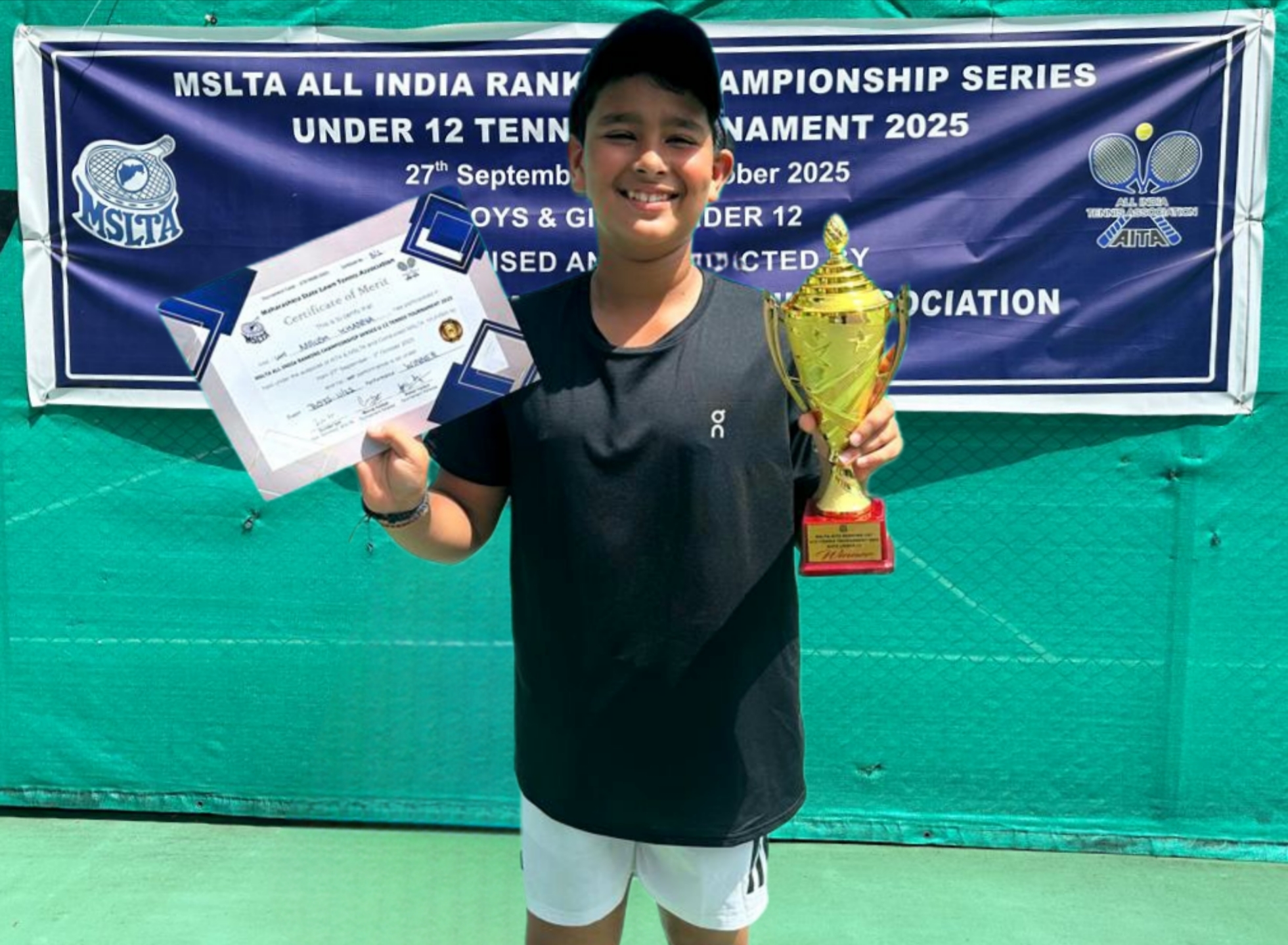 Aarush Khanna Clinches MSLTA Championship Title