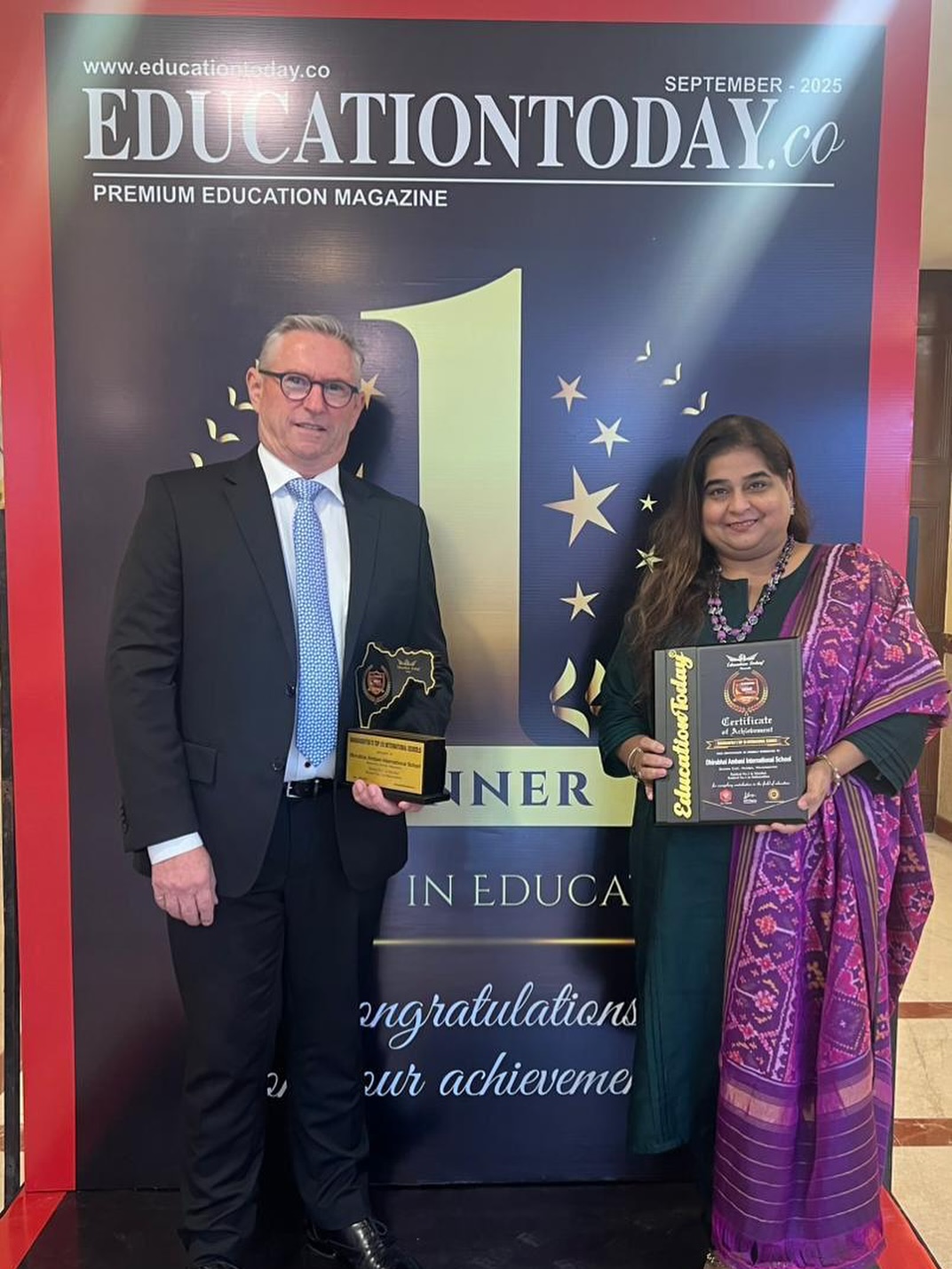 DAIS & NMAJS School Rankings Education Today N0.1