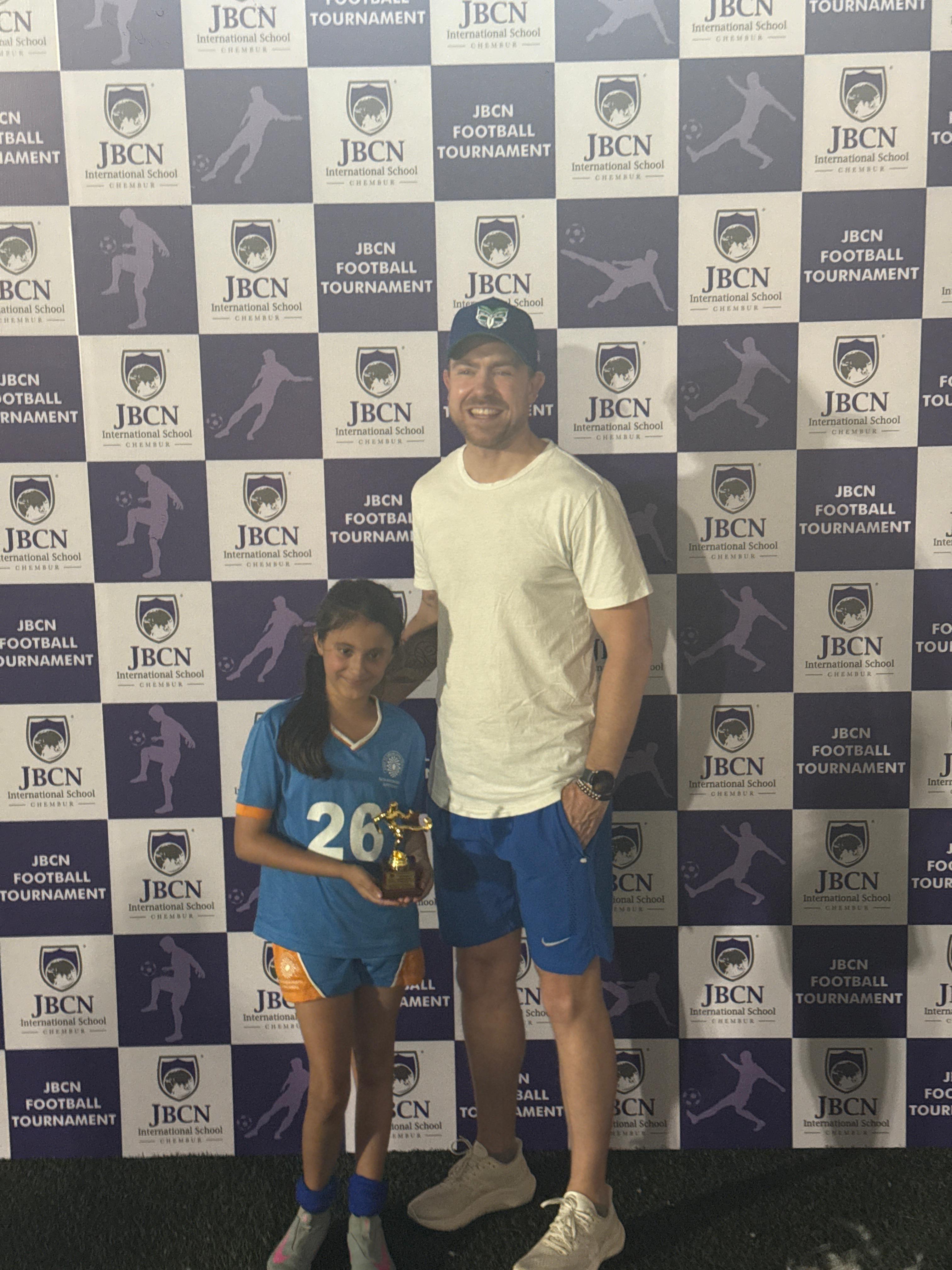 Golden Boot for Shanayaa Tandon! 