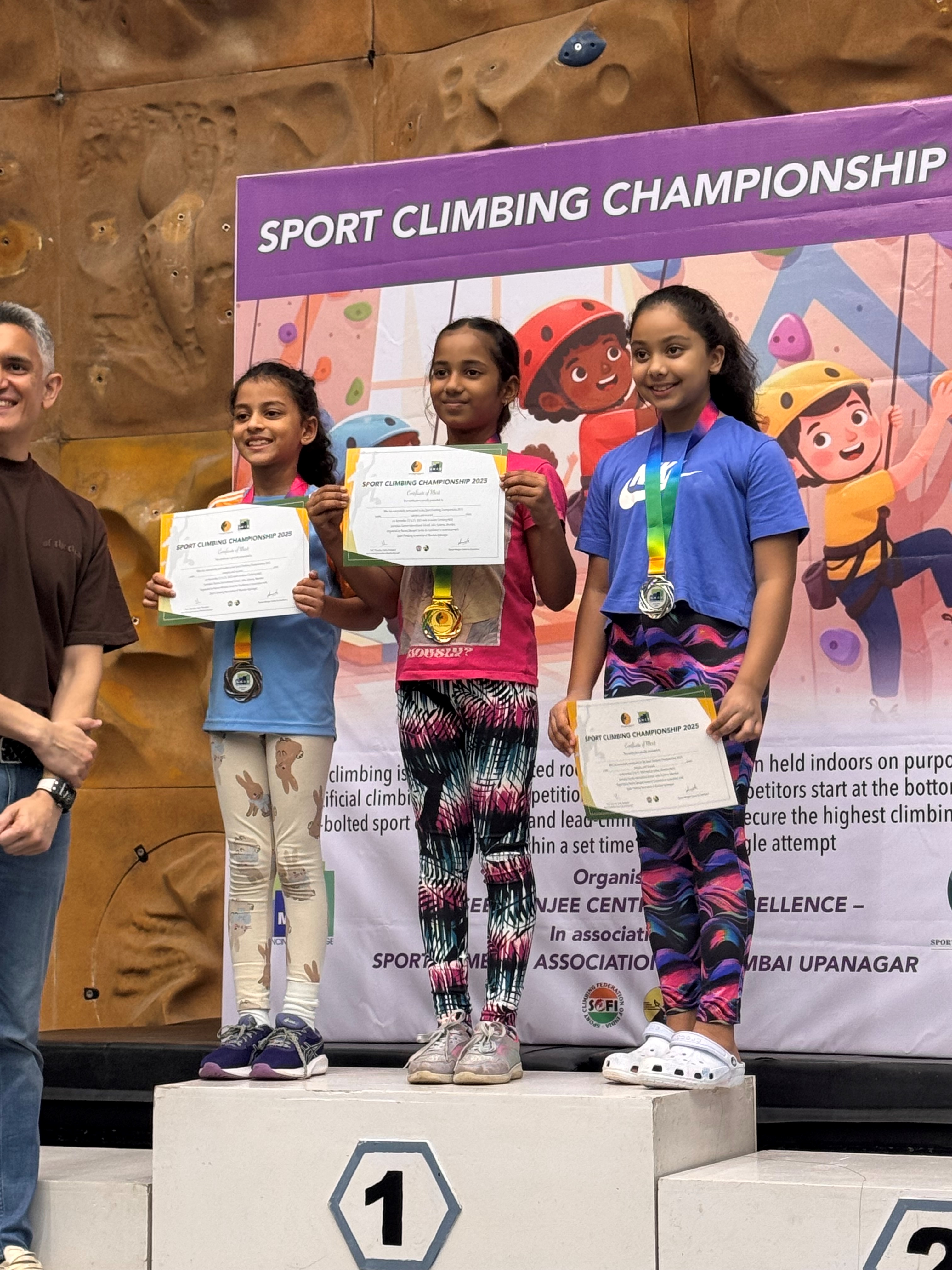 Misha Wins Silver at Sports Climbing Championship 2025