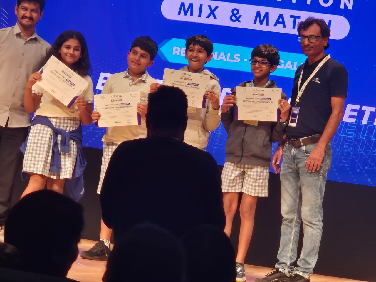 Outstanding Performance by NMAJS Robotics Teams at the VEX Bangalore Regionals