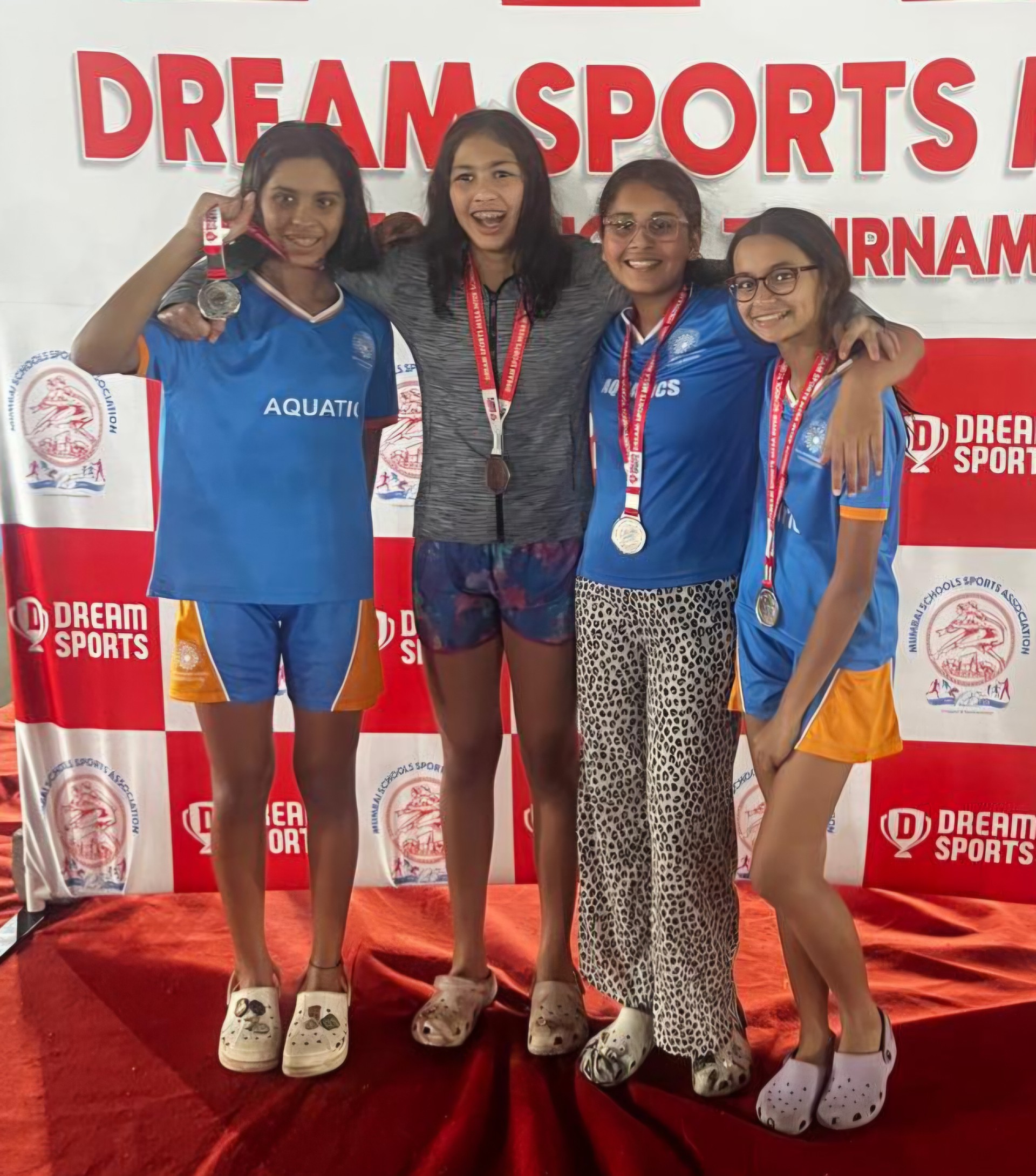 Anahita Mehendale & Relay Team Shine at MSSA Swimming!