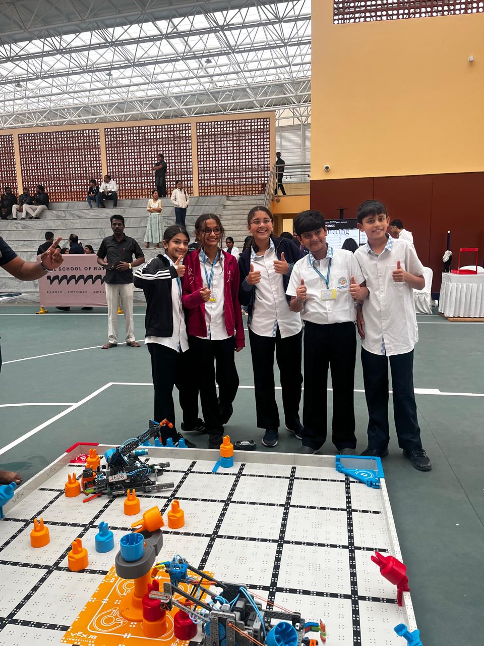 Outstanding Performance by NMAJS Robotics Teams at the VEX Bangalore Regionals