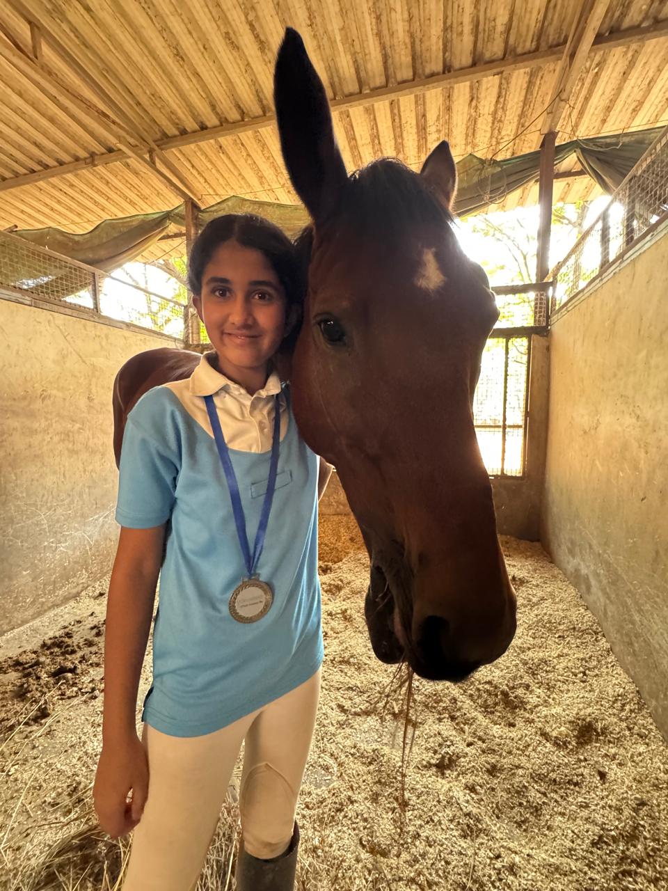 Samaira Singh Secures Second Place at Goodwill Equestrian Games