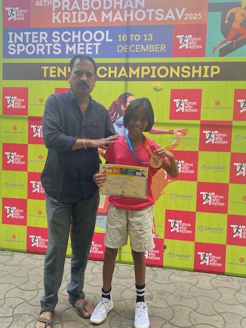 Bronze for Veronica at Inter-School Tennis!