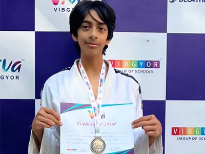 Purnansh Scores with an ‘Ippon’