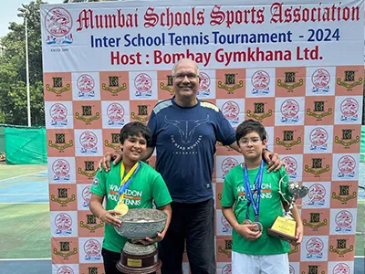 Aadvik and Aarush Tennis Twin Victory