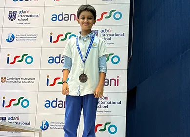 Bronze & Beyond for Ahaan!
