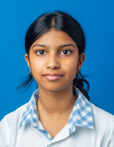Veda Goel of MYP Class 8 B wins Silver Award in QCEC '25