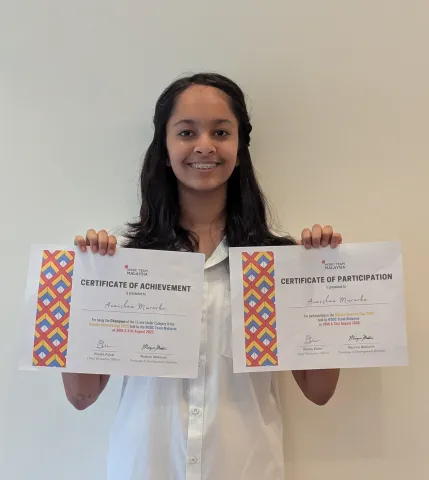 Anaishaa Murarka Crowned U12 Champion at the Debate Starter Cup!