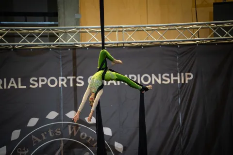 Ivana Shah Achieves International Recognition at Aerial Championship