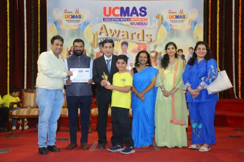 Ishaan Gupta Earns Merit Award at State-Level Mental Maths Competition