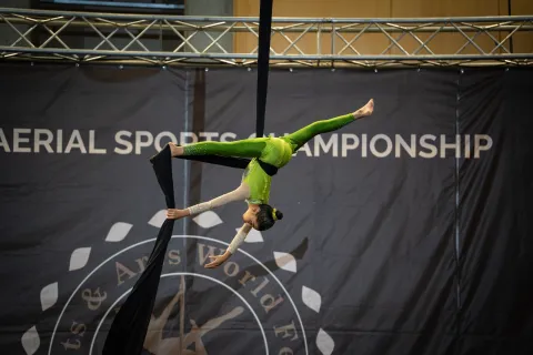 Ivana Shah Achieves International Recognition at Aerial Championship
