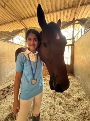 Samaira Singh Secures Second Place at Goodwill Equestrian Games