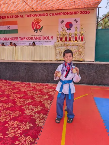 Jiyaan Dhanki Wins Triple Gold at Open Nationals Taekwondo Championship 2026