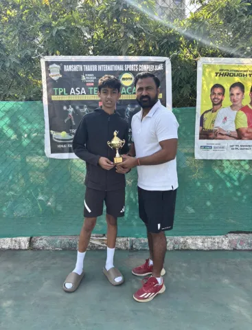 Tennis Success for Aaryaveer Jatia