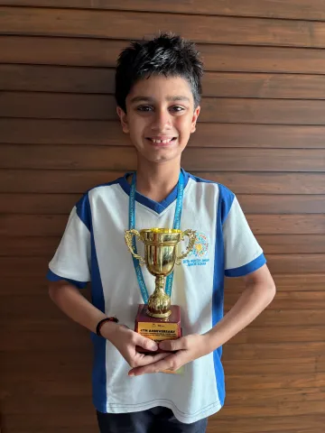Ahaan Kataruka Secures 2nd Place at Chessbase India Open Rated Tournament