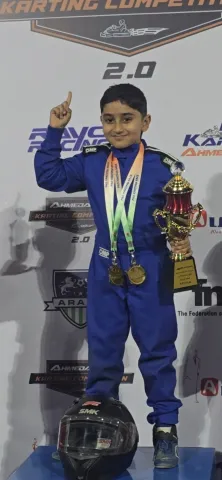 Atharva Hemani Wins 1st Place in Inter-State Motor Sports Racing