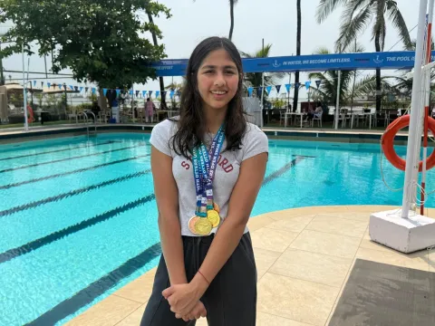 Tanishi Mazumder wins 2 Gold, 2 Silver & 1 Bronze at at Otters Club