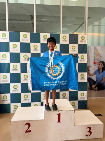 Krish Jain Wins Gold and Bronze in Swimming