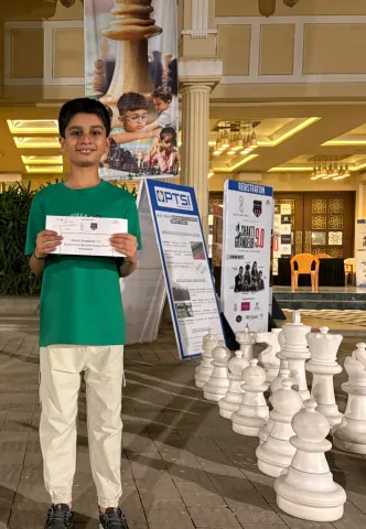 Ahaan Kataruka Excels at International FIDE-Rated Chess Tournament