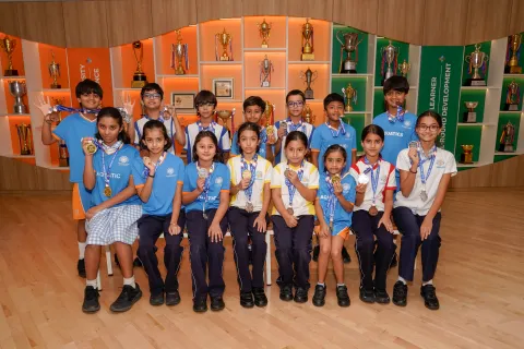 NMAJS Students Shine at the Ecole Energize Inter-School Swimming Gala