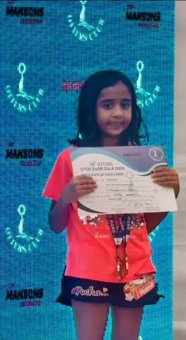 Sara Jhaveri Excels at the Otters Club Open Swimming Championship 2026
