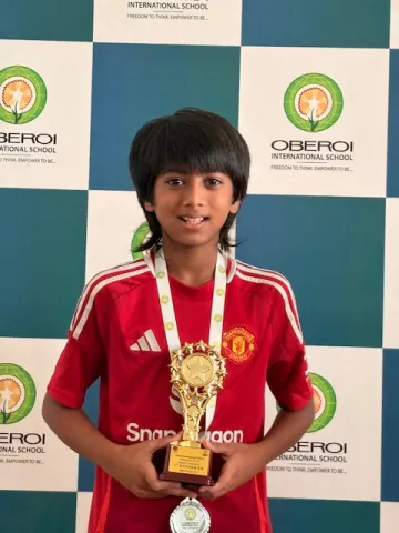Myrav Pradeep Wins Silver at OIS Sports Fest Squash Tournament!