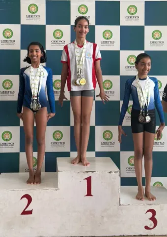Kiara Menzies Wins 4 Gold and 1 Silver in Gymnastics at OIS tournament