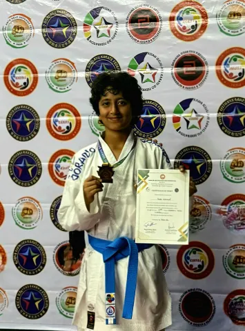 Seth Keswani Wins Bronze at Karate Nationals
