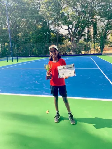 Veronica Sridharan Wins the State's First UTR Tournament