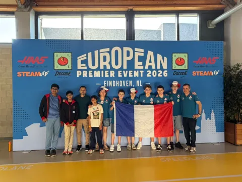 Team Kryptonite Shines at the FIRST Tech Challenge European Premier Event 2026
