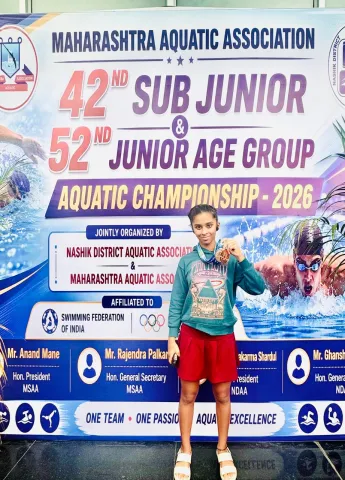 Anahita Shines at the State Aquatic Championship