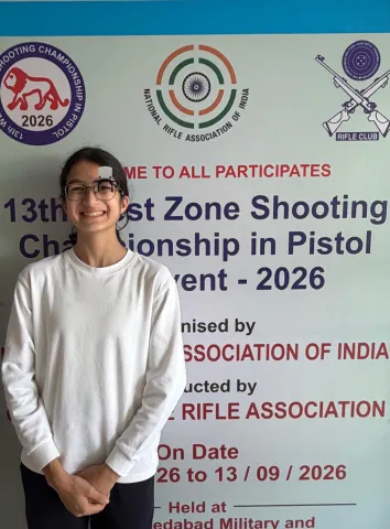 Amaara Shroff Qualifies for All India Nationals in Air Pistol Shooting