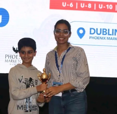 Ahaan Kataruka Secures Bronze at the Big Interschool Chess Tournament